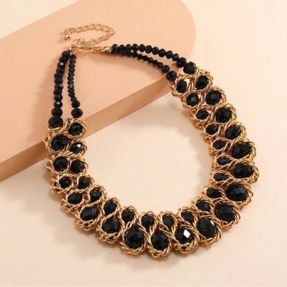 Yellow Statement Necklace